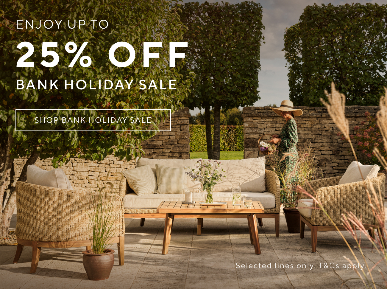 Enjoy up to 25% off Bank Holiday Sale - Shop Bank Holiday Sale