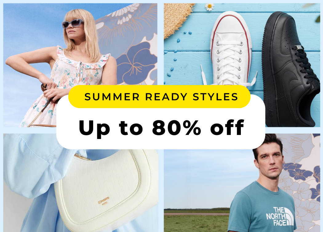 SUMMER READY STYLES UP TO 80% OFF 