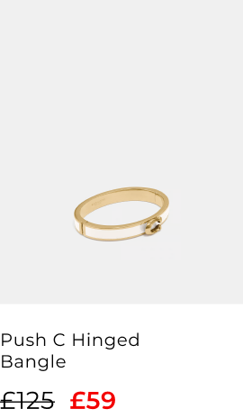 Coach Push C Hinged Bangle £125.00 £59.00