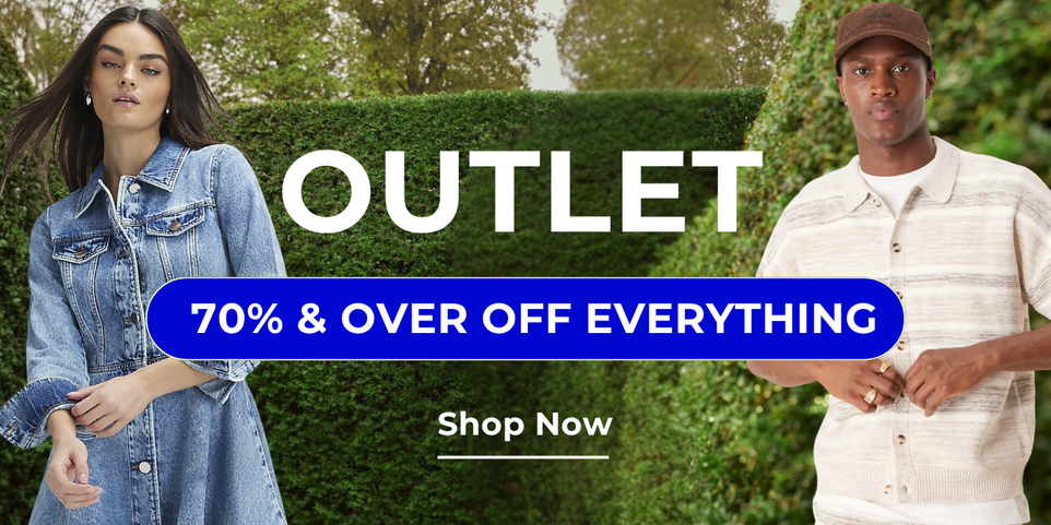 OUTLET 70% & OVER OFF EVERYTHING 