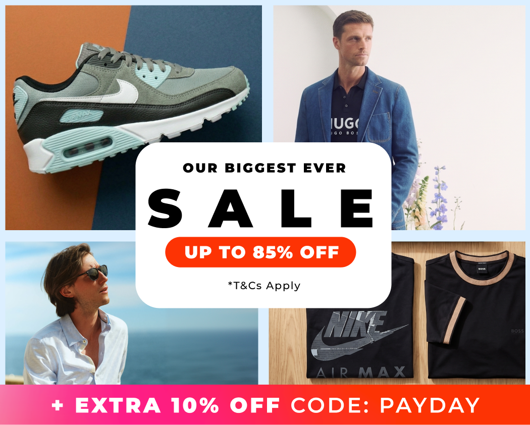 OUR BIGGEST EVER SALE UP TO 85% OFF +EXTRA 10% OFF CODE: PAYDAY