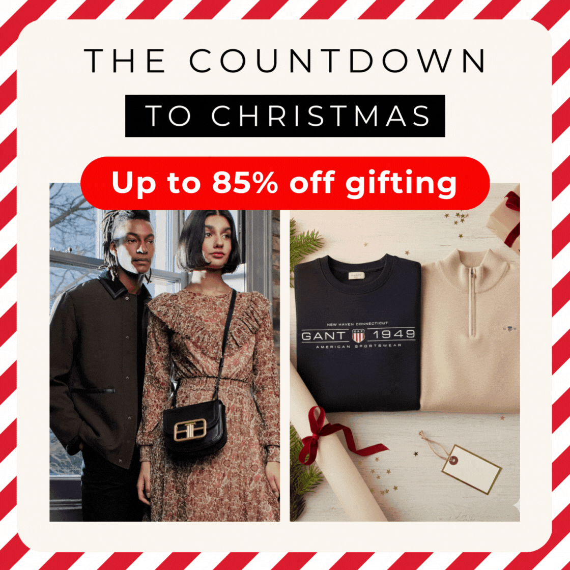 THE COUNTDOWN TO CHRISTMAS | NOW UP TO 85% OFF GIFTING 