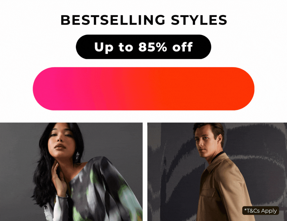 BESTSELLING STYLES UP TO 85% OFF +EXTRA 15% OFF EVERYTHING USE CODE: PAYDAY15 