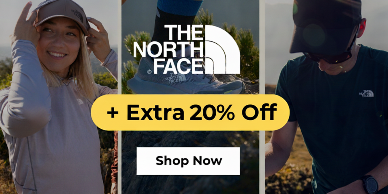 The North Face, extra 20%