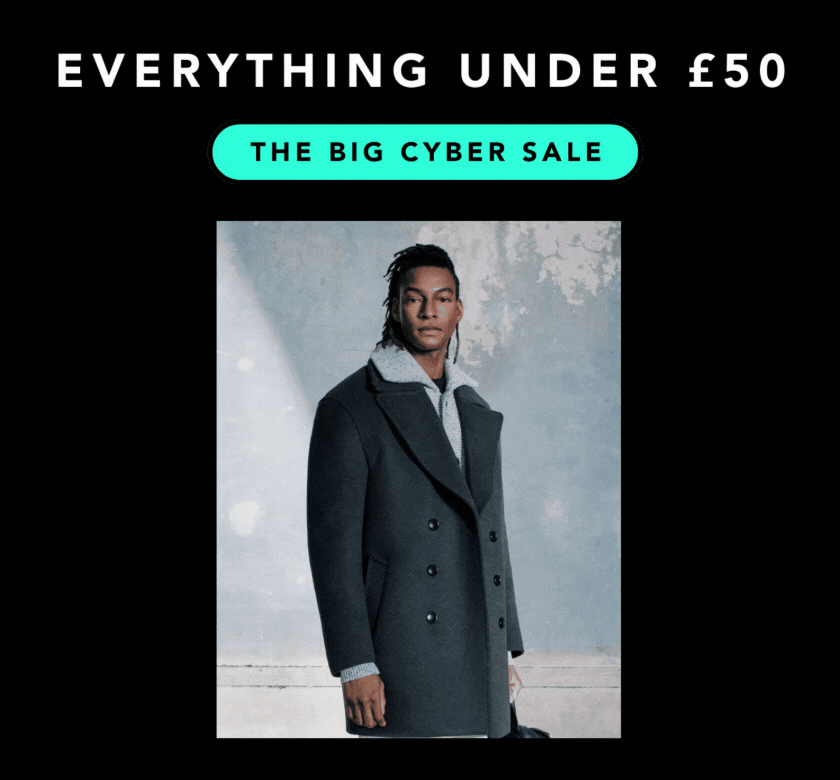 EVERYTHING UNDER £50 THE BIG CYBER SALE 