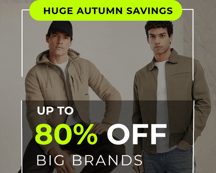 NEW SEASON JUST LANDED 1000S OF BESTSELLING BRANDS UP TO 80% OFF 