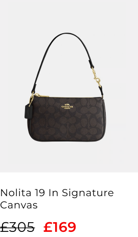 Coach Nolita 19 in Signature Canvas £305.00 £169.00