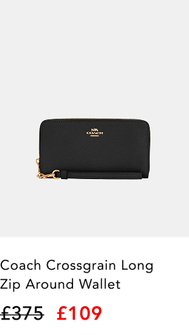 Crossgrain Long Zip Around Wallet