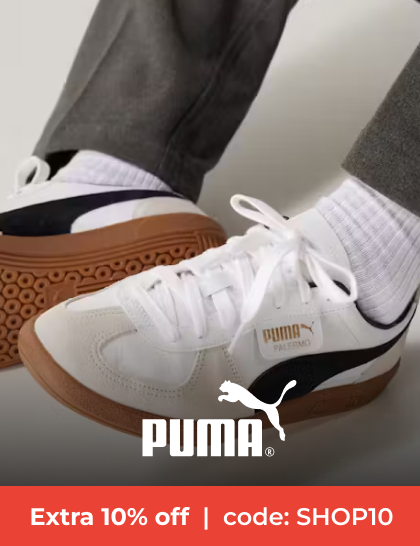 "EXTRA 10% OFF PUMA USE CODE SHOP10"