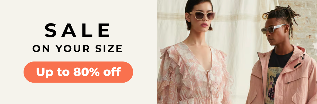 New Season UP TO 80% OFF ON YOUR SIZE 