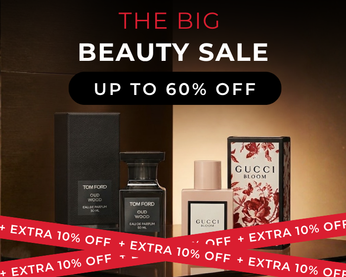 THE BIG BEAUTY SALE UP TO 60% OFF + EXTRA 10% OFF 