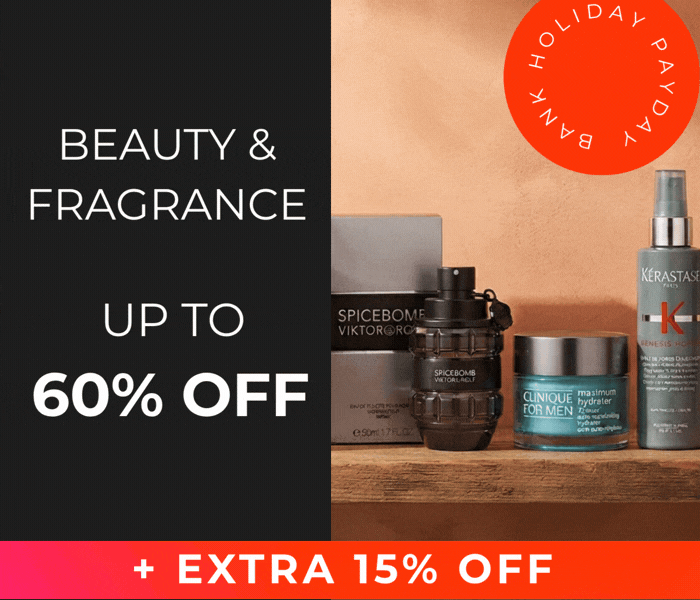 BEAUTY & FRAGRANCE EXTRA 15% OFF EVERYTHING!