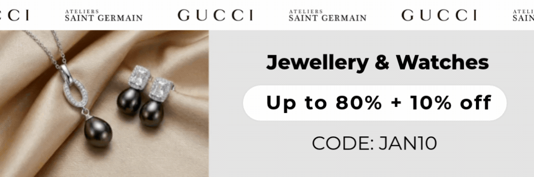 EXTRA 10% OFF JEWELLERY AND WATCHES CODE:JAN10