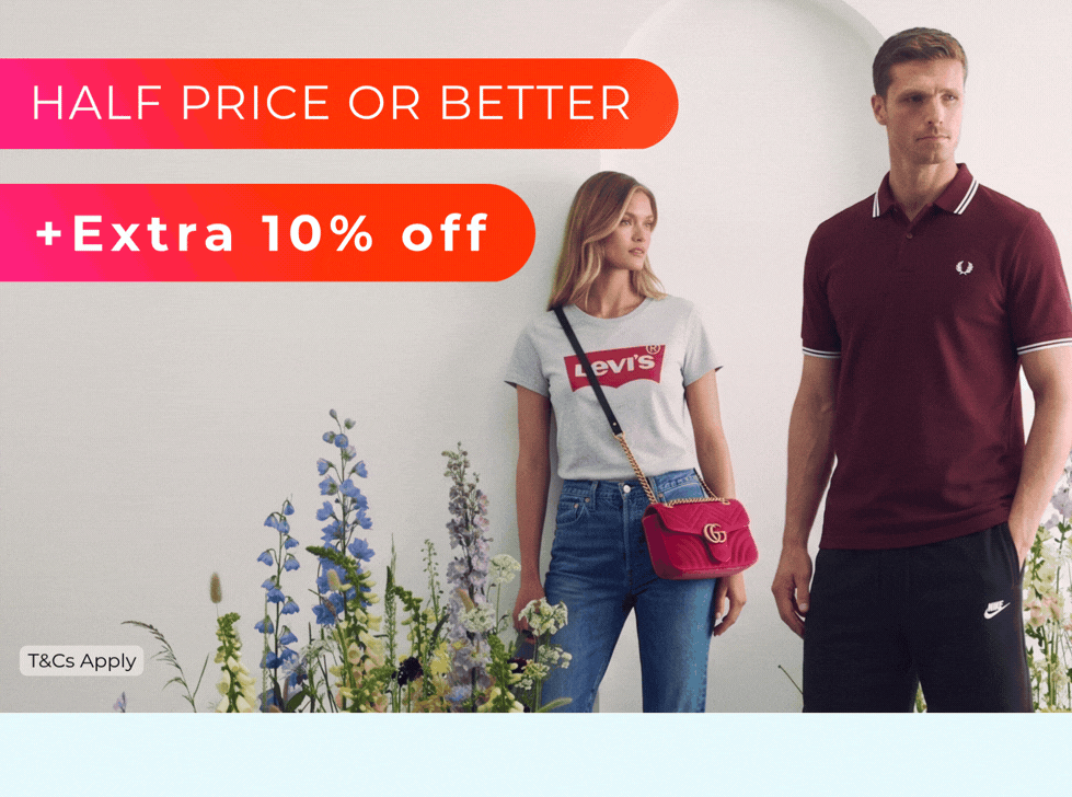 HALF PRICE OR BETTER + EXTRA 10% OFF PAYDAY SALE