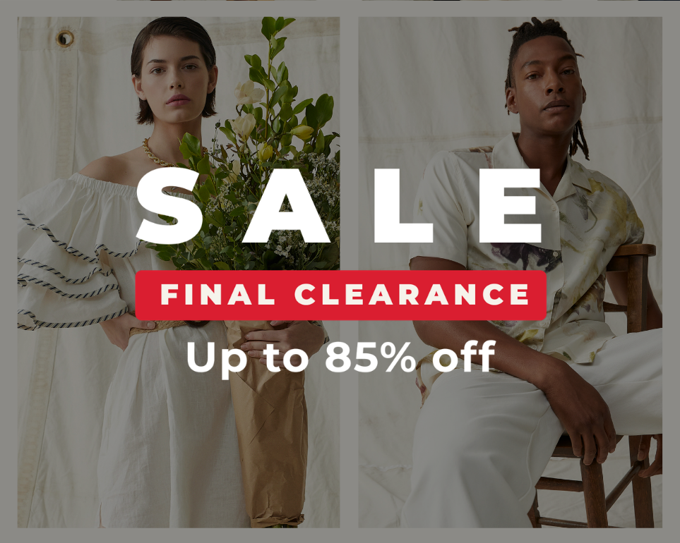 SALE FINAL CLEARANCE UP TO 85% OFF 