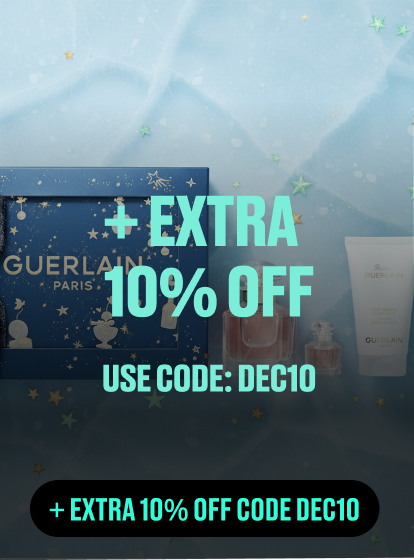 "Fragrance & Beauty Bestsellers. +Extra 10% off. Code:DEC10"