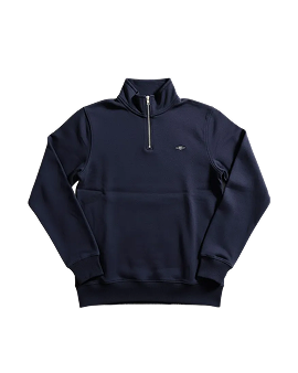 Gant | Mens Shield Half Zip Sweatshirt