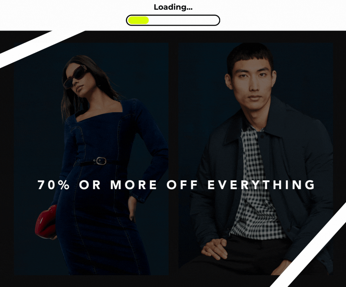 BLACK FRIDAY OUTLET 70% OR MORE OFF EVERYTHING 