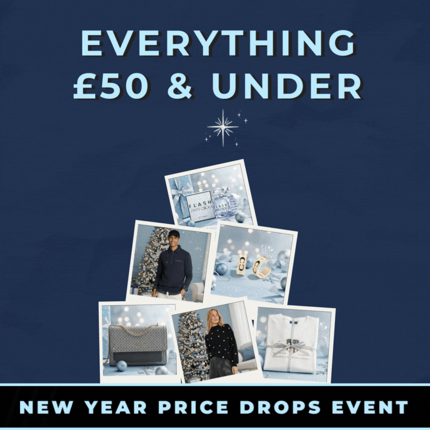 EVERYTHING £50 & UNDER NEW YEAR PRICE DROPS EVENT
