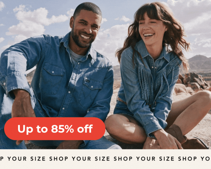 Up to 85% Off SALE ON YOUR SIZE