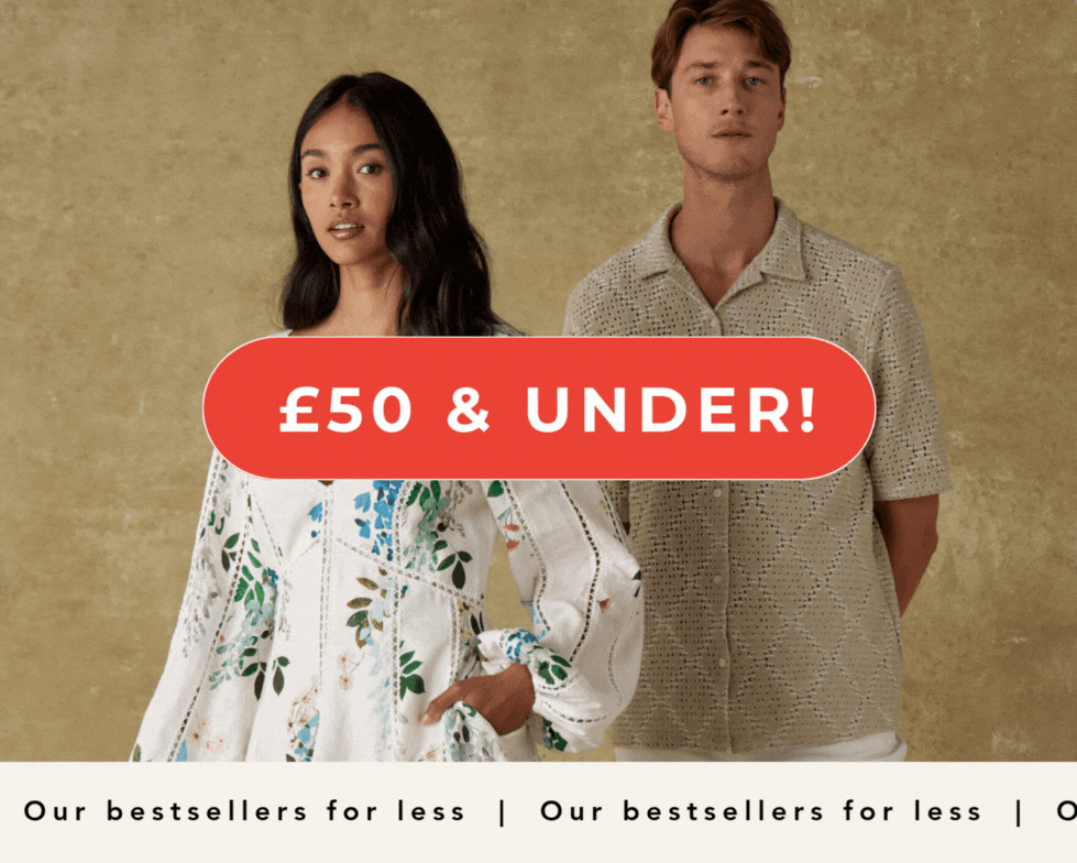 £50 & UNDER! Our bestsellers for less