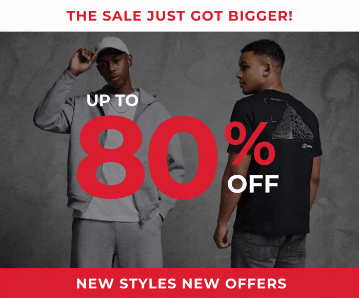 SALE UP TO 85% OF 1000S BESTSELLING BRANDS