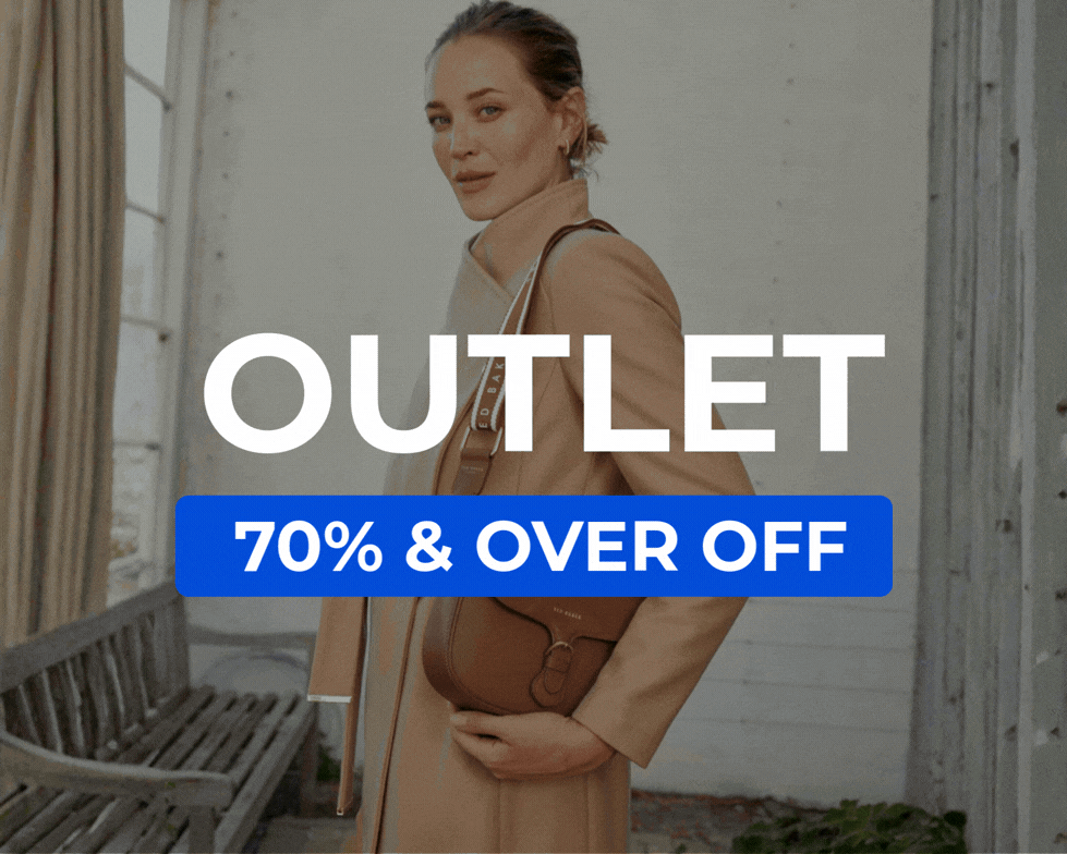 OUTLET 70% % OVER OFF