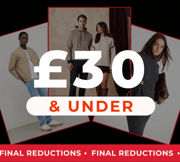 SALE £30 & UNDER BESTSELLING BRANDS