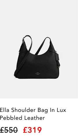 Coach Ella Shoulder Bag in Lux Pebbled Leather £550.00 £319.00