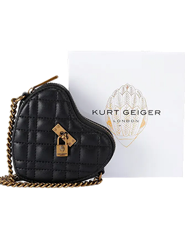 Kurt Geiger London Micro Brixton Heart Bag