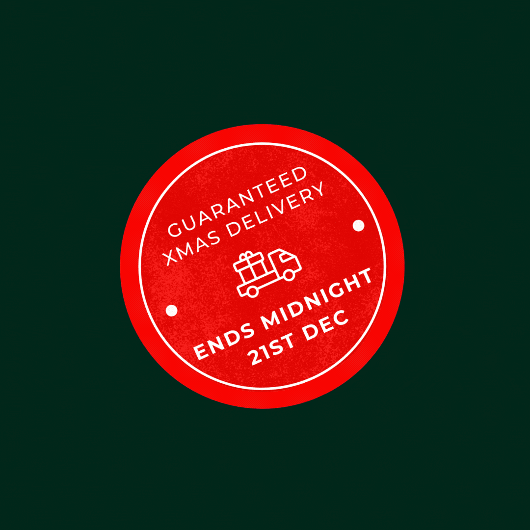 GUARANTEED XMAS DELIVERY ENDS TOMORROW