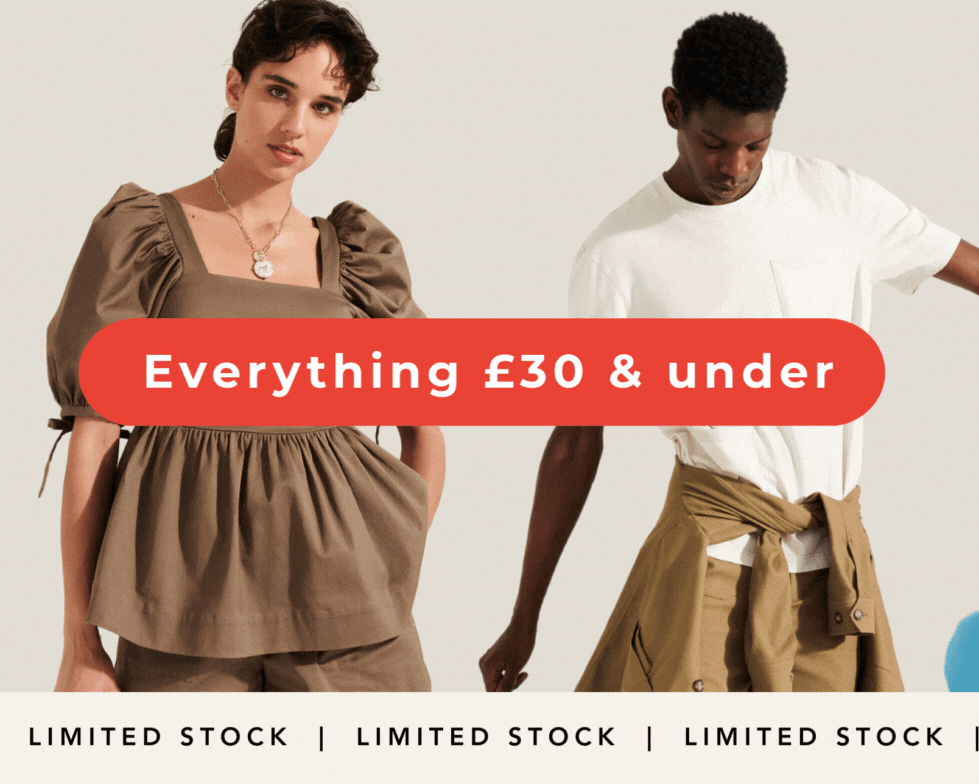 £30 & under limited stock