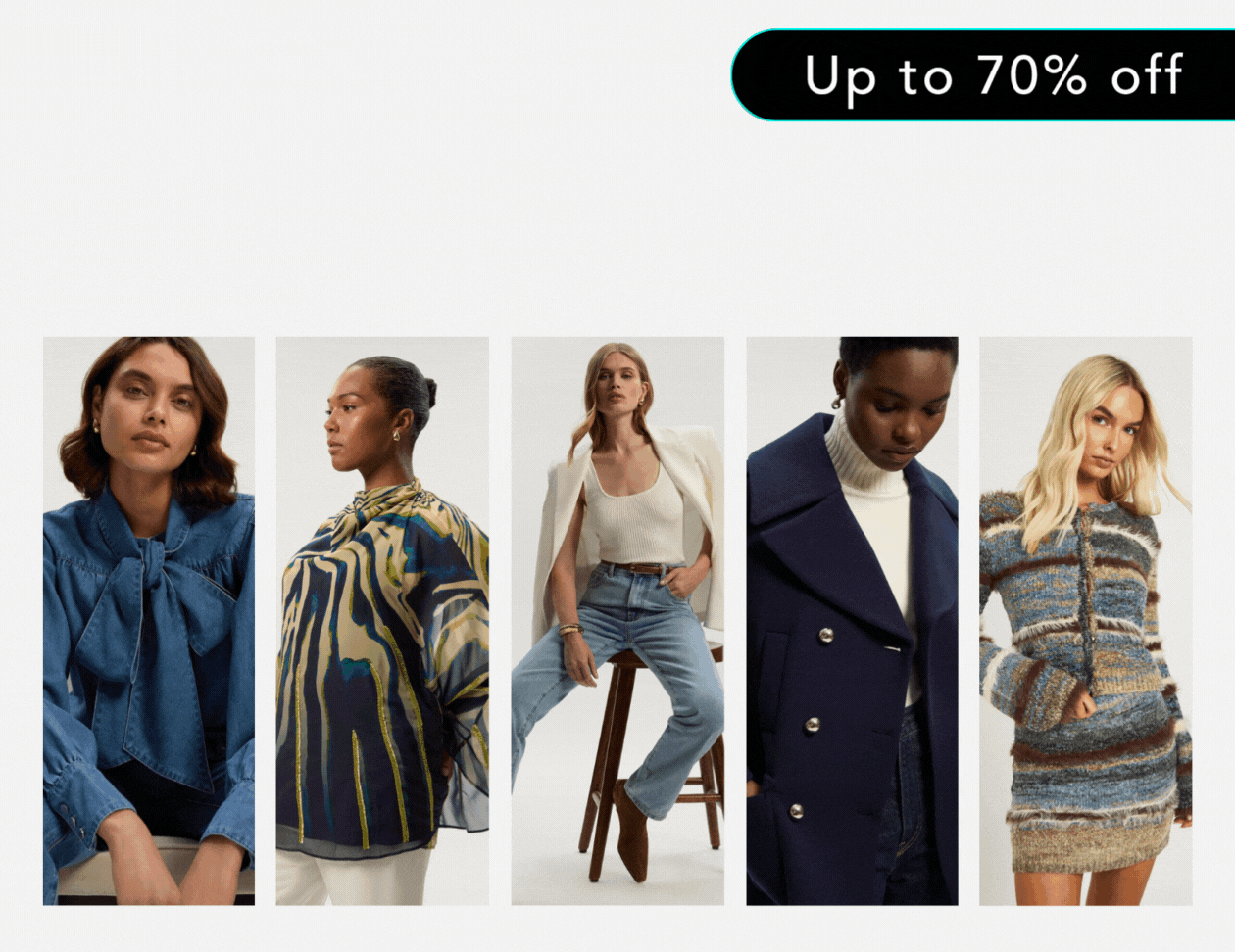"UP TO 70% OFF MUST HAVE BRANDS +EXTRA 15% OFF. CODE: STYLE15 15,000+STYLES"