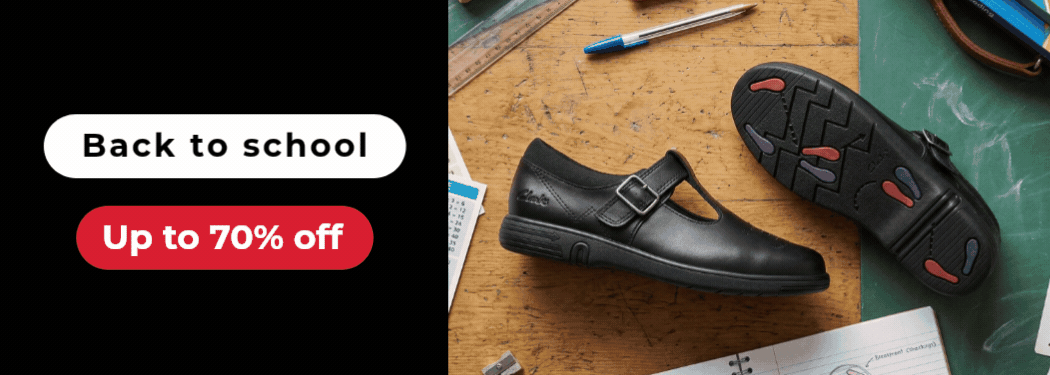 Back to school up to 70% off