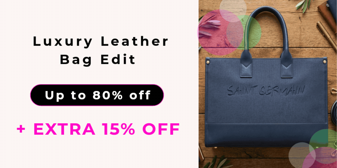 LUXURY LEATHER BAG UP TO 80% OFF +EXTRA 15% OFF CODE: BDAY15