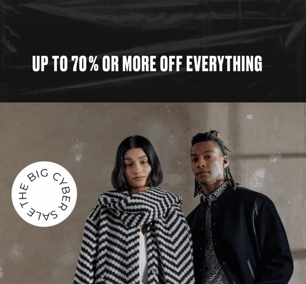 OUTLET UP TO 70% OFF OR MORE EVERYTHING THE BIG CYBER SALE