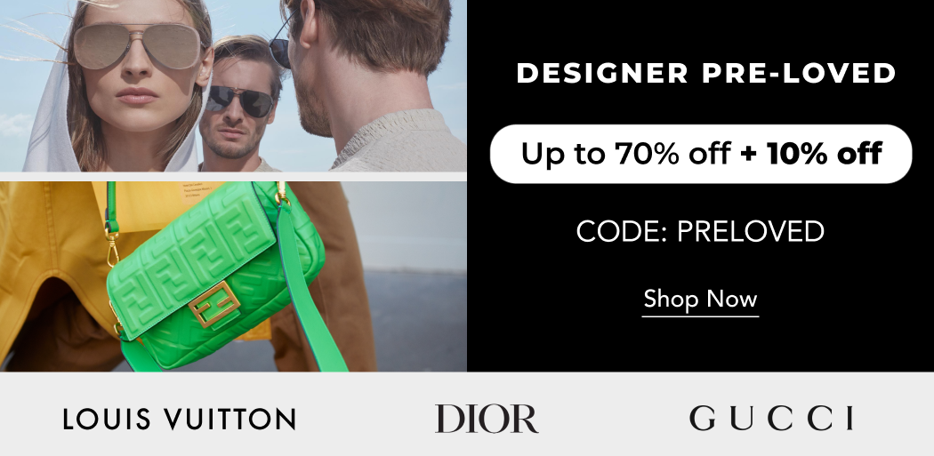 PRELOVED +EXTRA 10% OFF CODE: PRELOVED