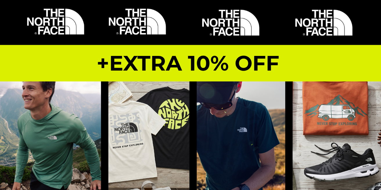 The North Face +extra 10% off