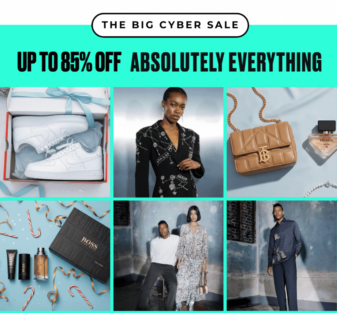 THE BIG CYBER SALE UP TO 85% OFF ABSOLUTELY EVERYTHING