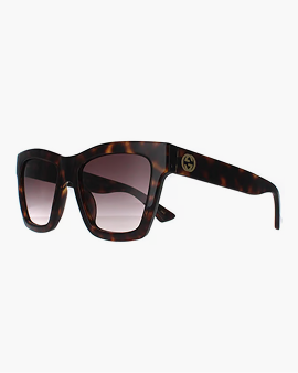 Gucci Square Womens Havana Brown Gradient GG1714S