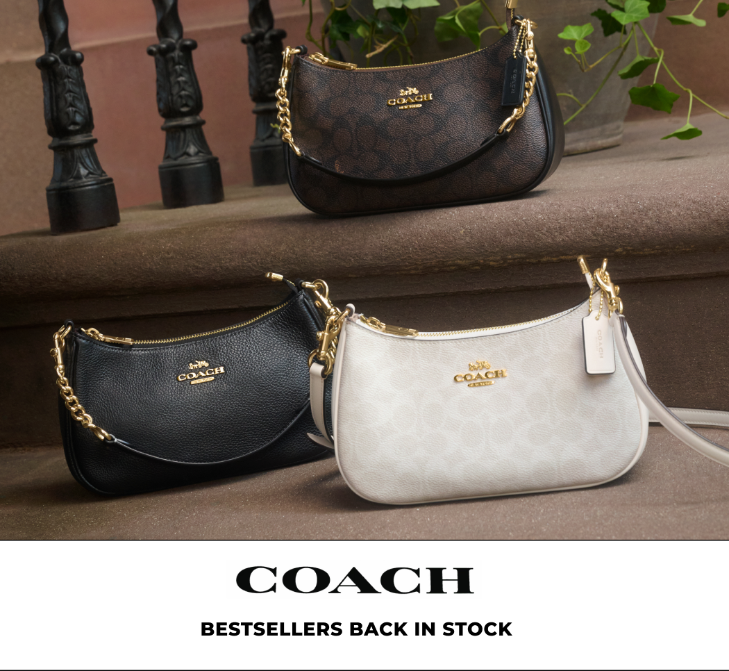 COACH BESTSELLERS BACK IN STOCK 