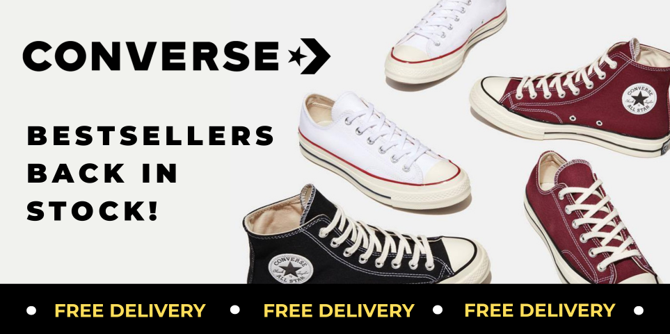 CONVERSE FREE DELIVERY | CODE FREEDEL