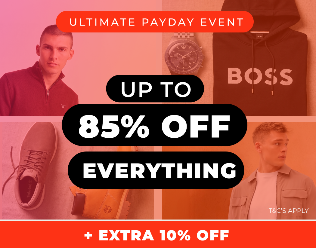 ULTIMATE PAYDAY EVENT UP TO 85% OFF EVERYTHING +EXTRA 10% OFF USE CODE: PAYDAY 