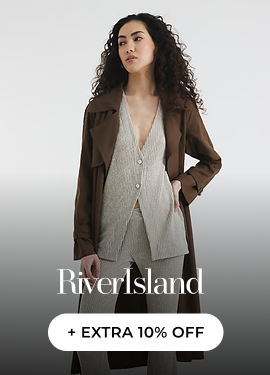 "RIVER ISLAND +EXTRA 10% OFF'
