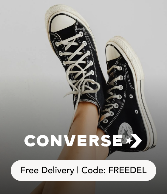 CONVERSE FREE DELIVERY CODE :FREEDEL
