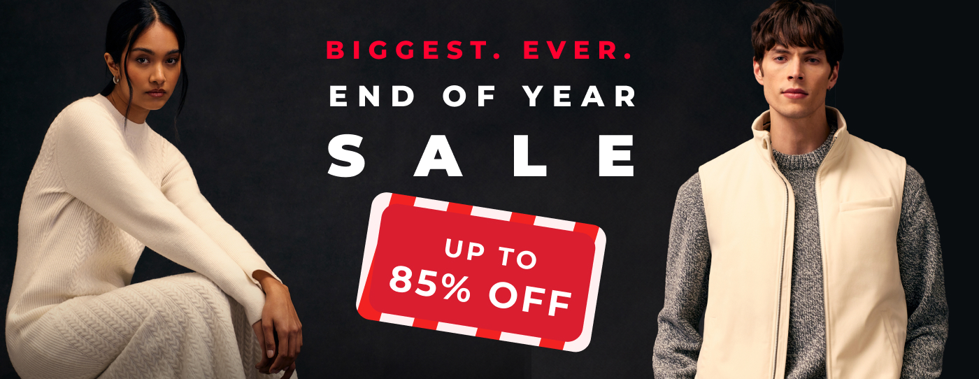 BIGGEST.EVER. END OF YEAR SALE UP TO 85% OFF 