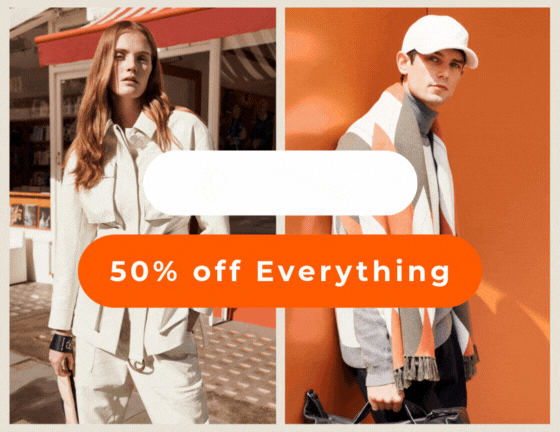 TOP BRANDS 50% OFF EVERYTHING