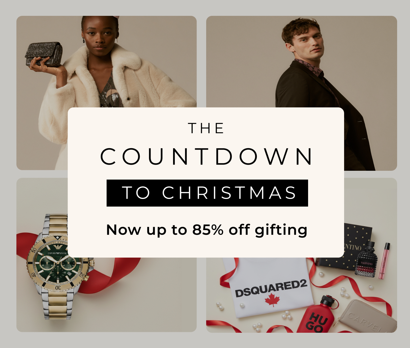 THE COUNTDOWN TO CHRISTMAS | NOW UP TO 85% OFF GIFTING