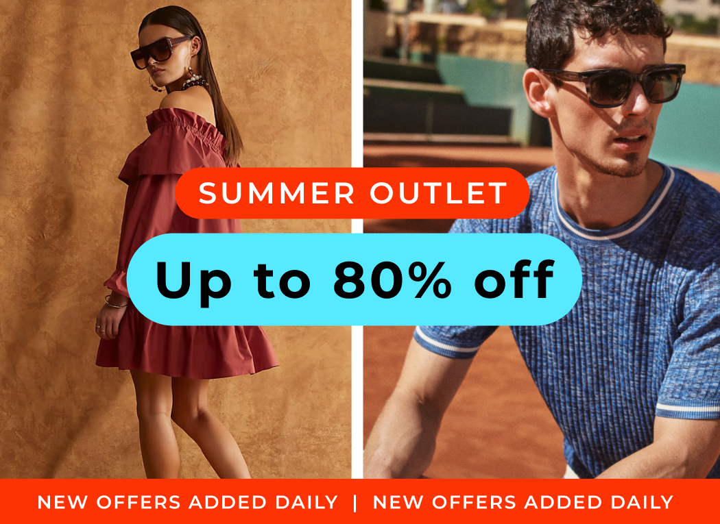 SUMMER OUTLET UP TO 80% OFF NEW OFFERS ADDED DAILY