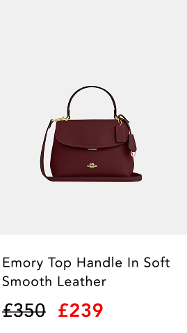 Coach Emory Top Handle in Soft Smooth Leather £350.00 £239.00